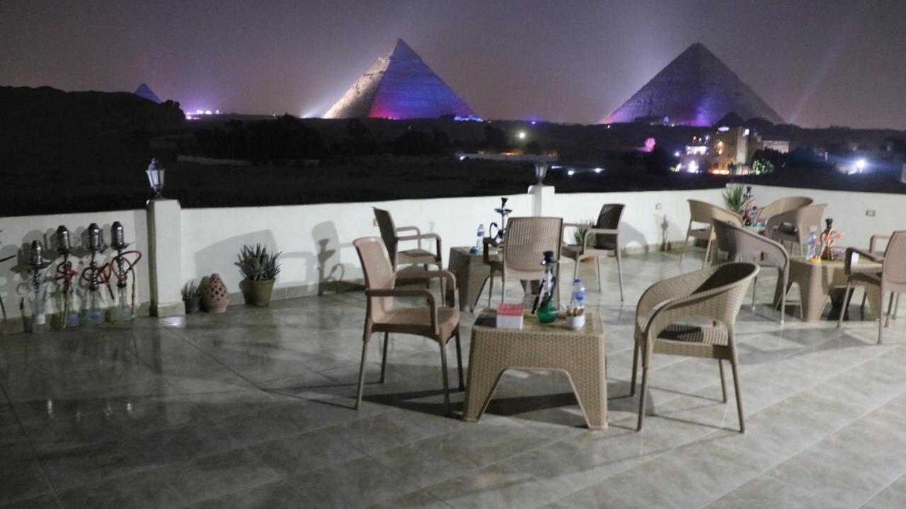 King Khufu Pyramids View Hotel Kafret el-Gabal Exteriör bild